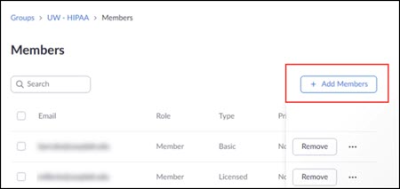 Add Members Add Members