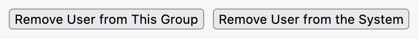 Image to both buttons showing up for a user